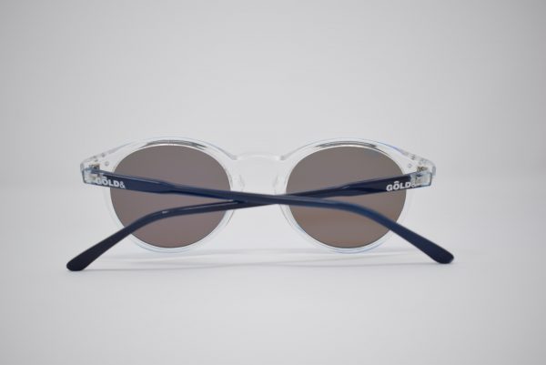 Gafas de sol azules y transparentes unisex polarizadas