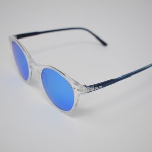 Gafas de sol azules y transparentes unisex polarizadas