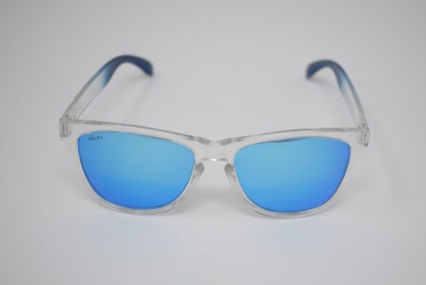 Gafas de sol azul y transparente unisex polarizadas