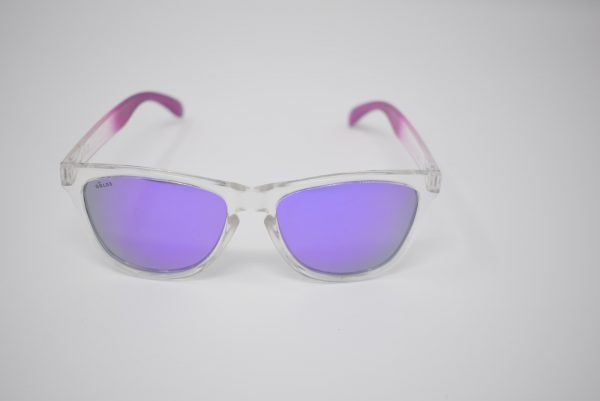 Gafas de sol rosas y transparente unisex polarizadas
